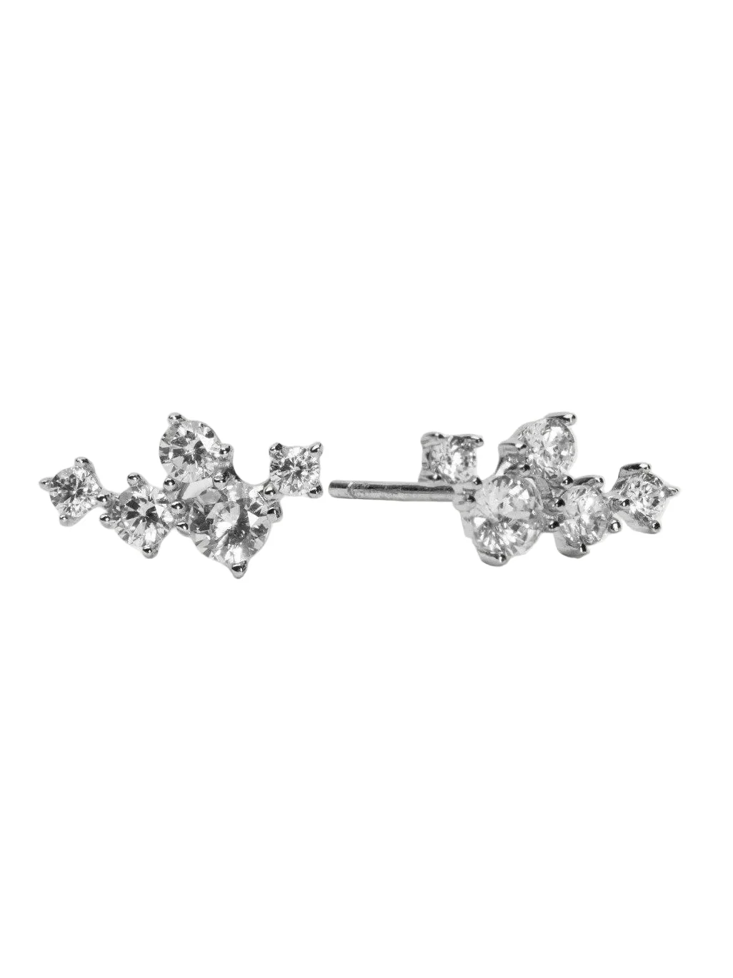 Twinkle øredobber - silver plated
