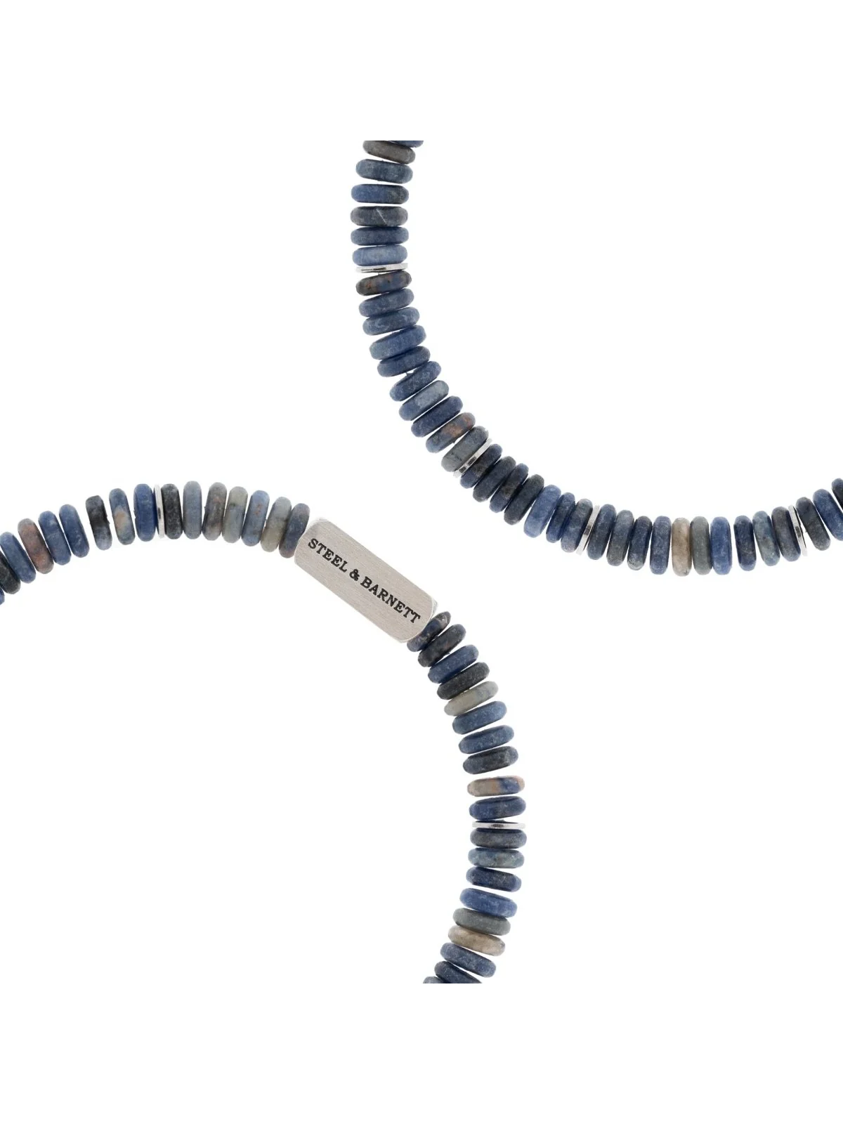 Stones bracelet two tone - matt sodalite - Image 4