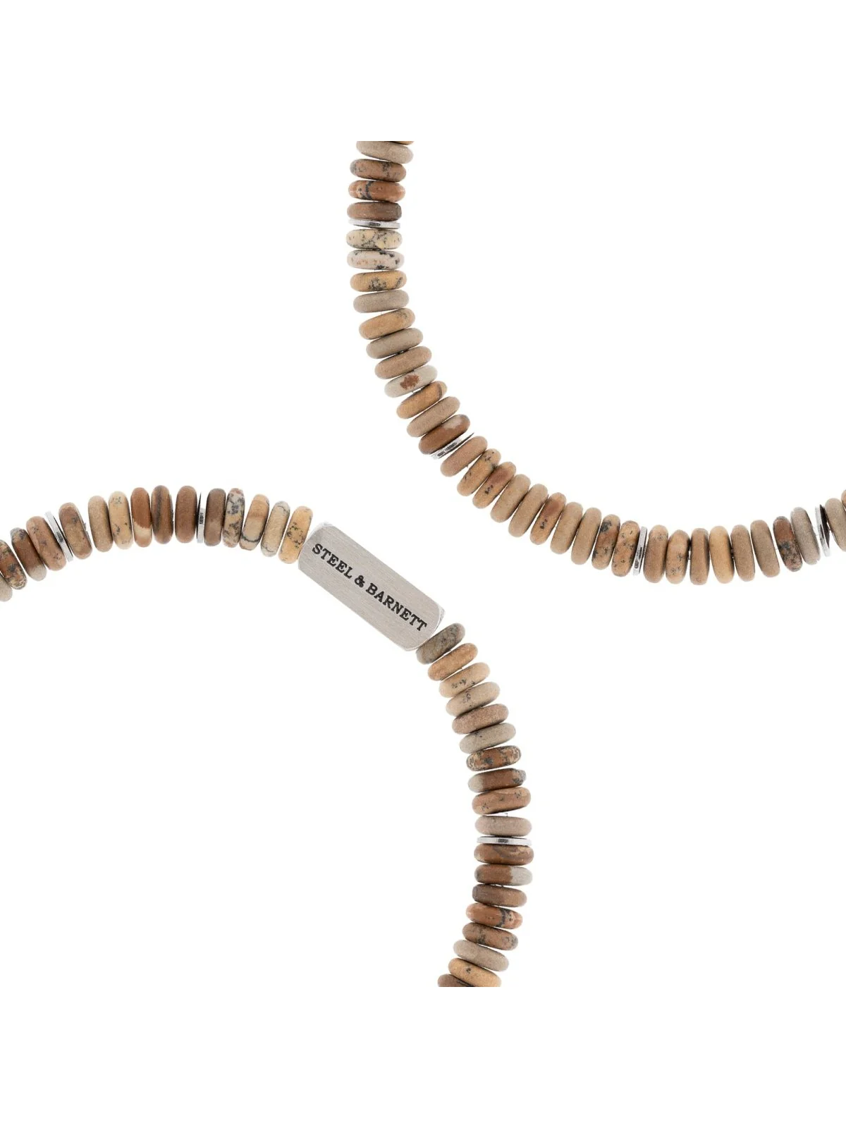 Stones bracelet two tone - matt wood - Image 3