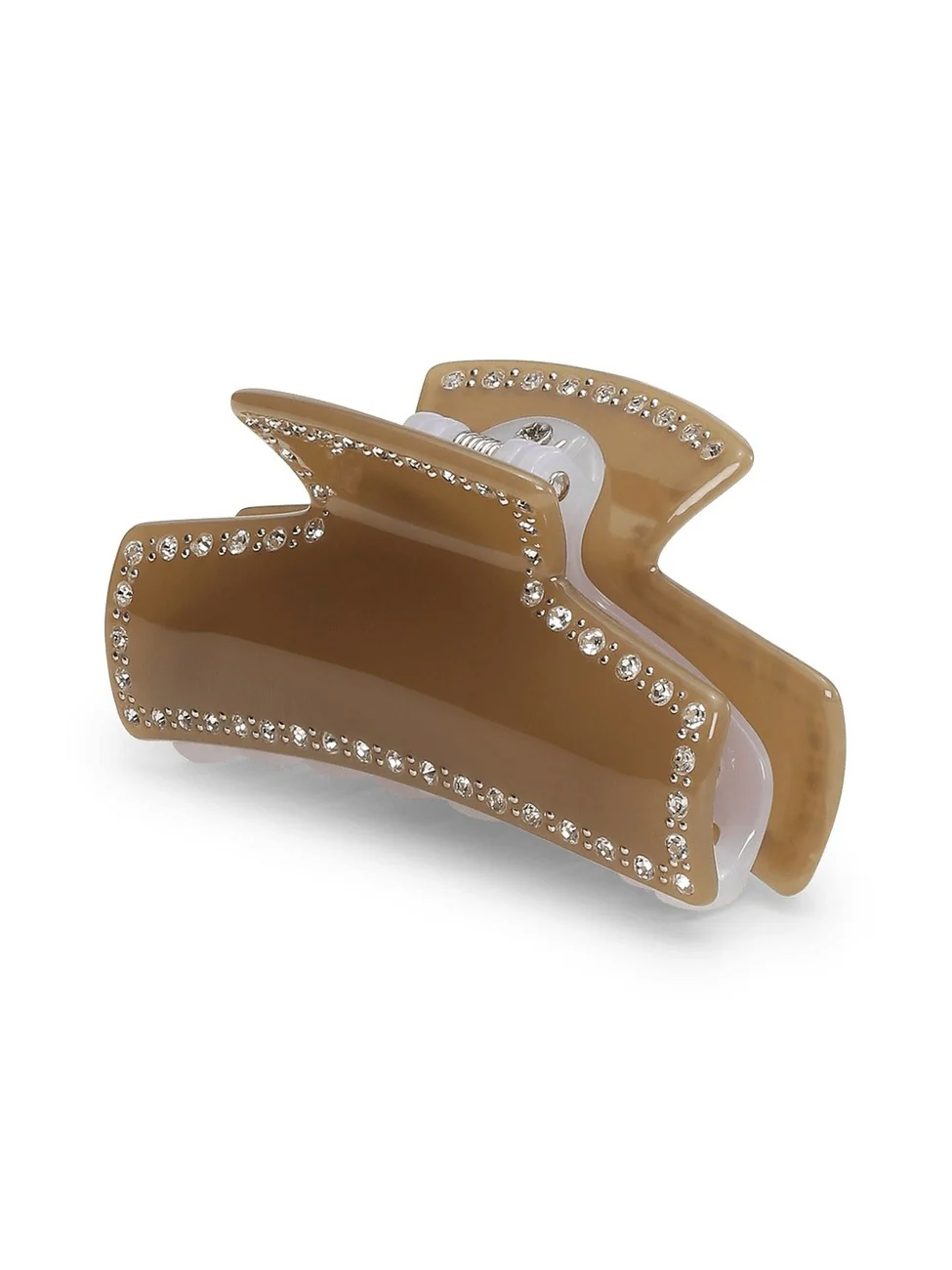 Anna bisou middle hårklype - brown - Image 2