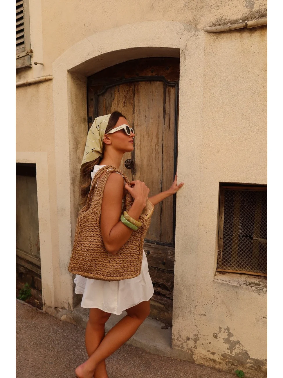 Chunky bangle - pistachio - Image 5