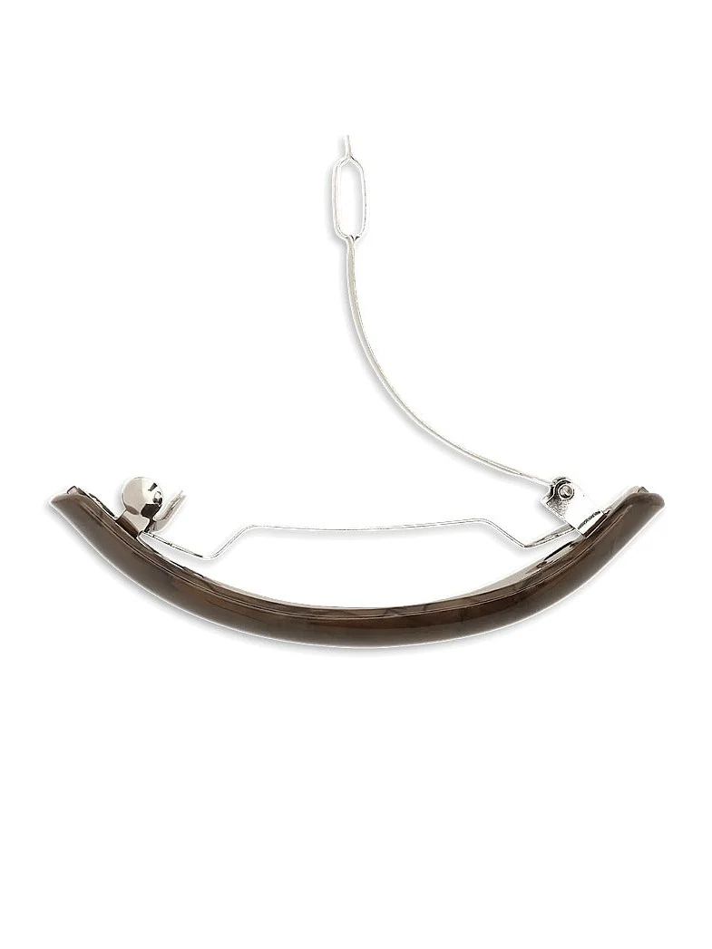 Curved chérie hårspenne - brown - Image 2
