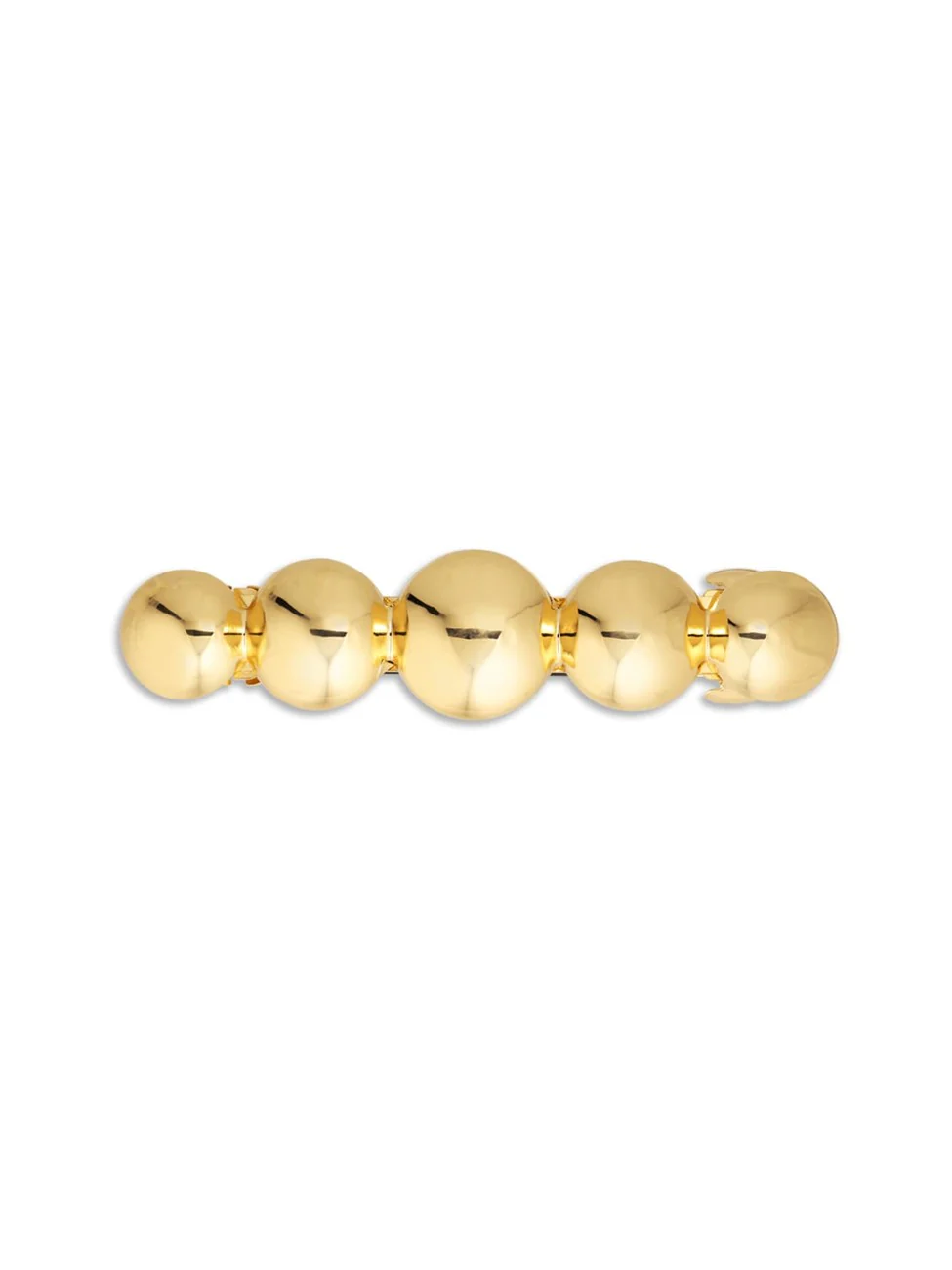 Glossy bubble hair clip - golden - Image 2