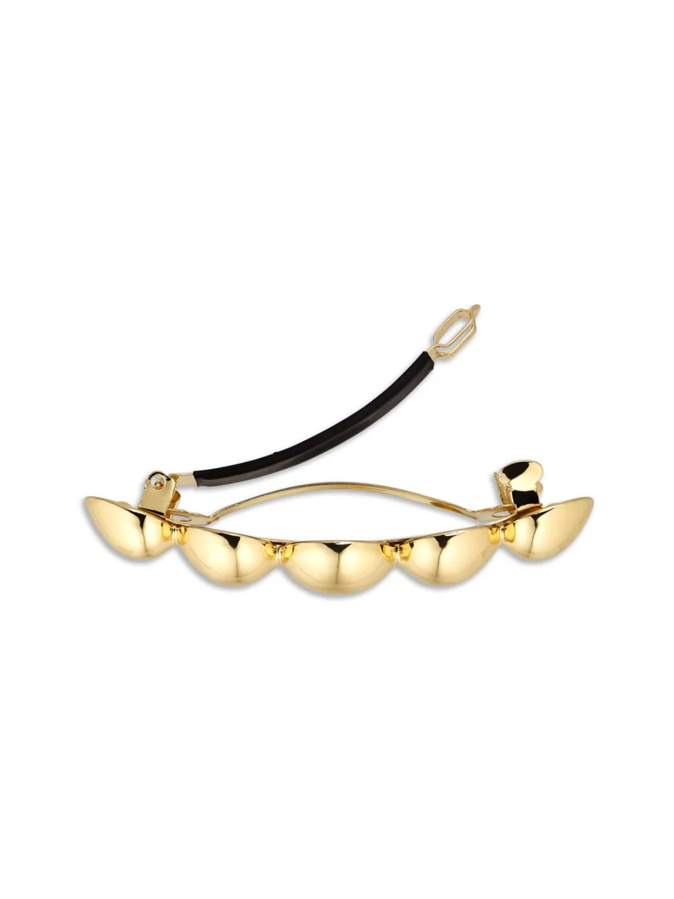 Glossy bubble hair clip - golden - Image 3