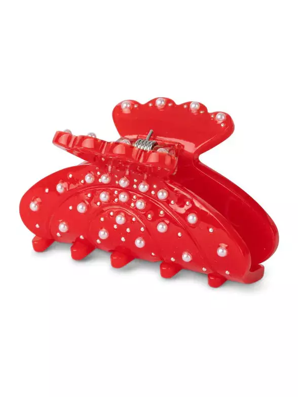 Helle mai mini hårklype - red