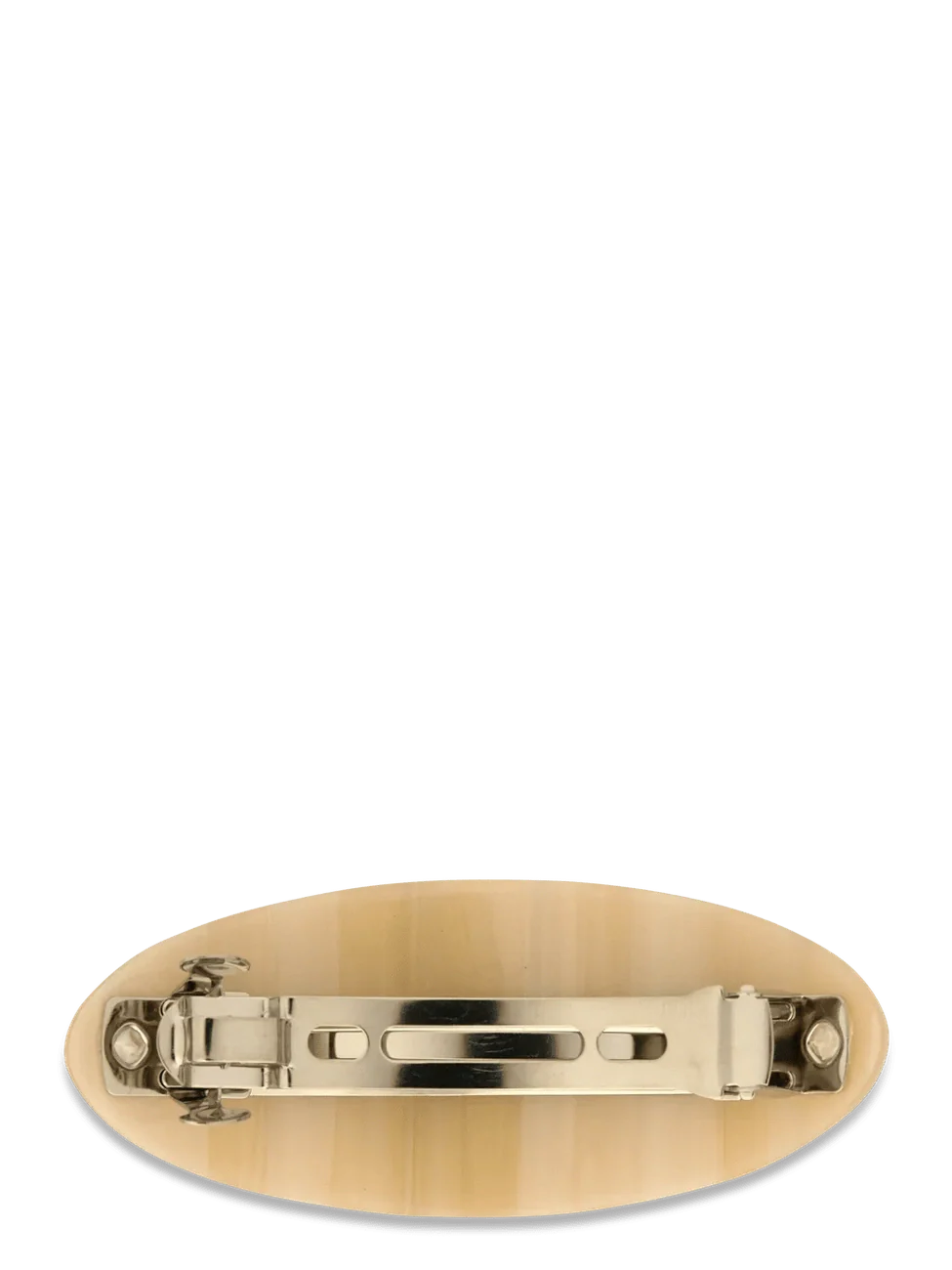 Oval bone hÄrspenne - brown - Image 2