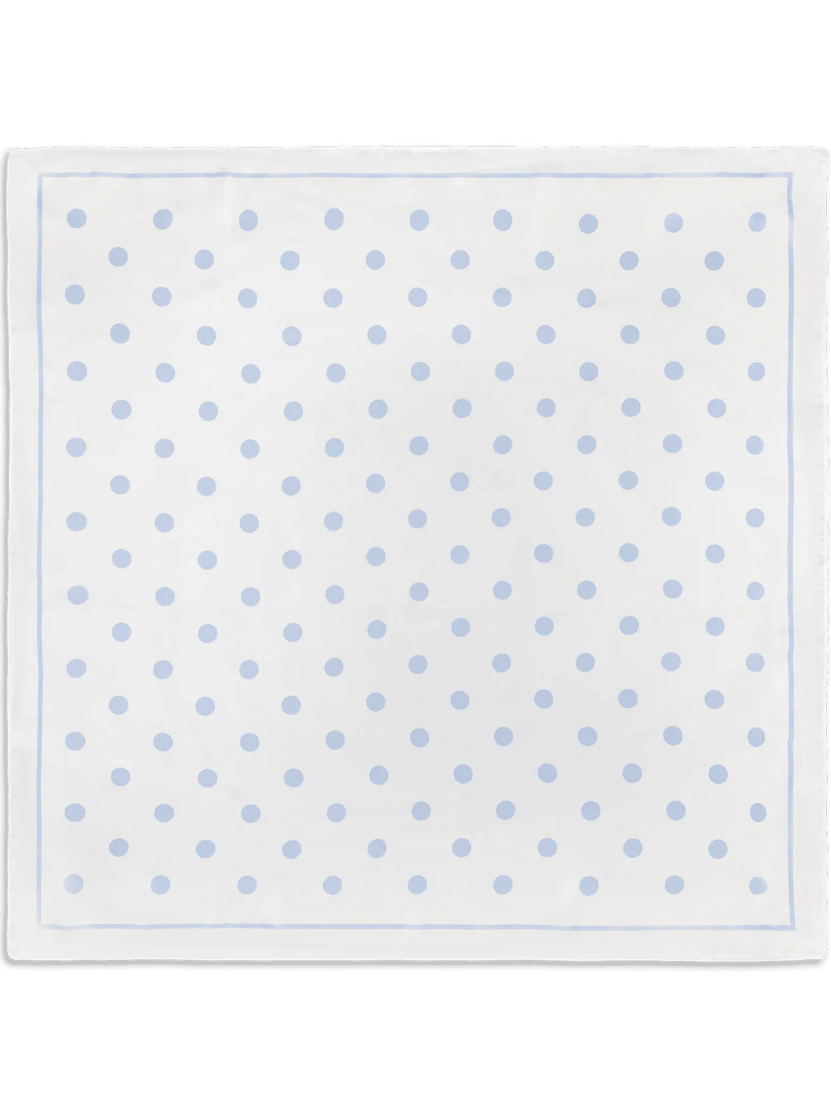Polka dot skjerf - blue