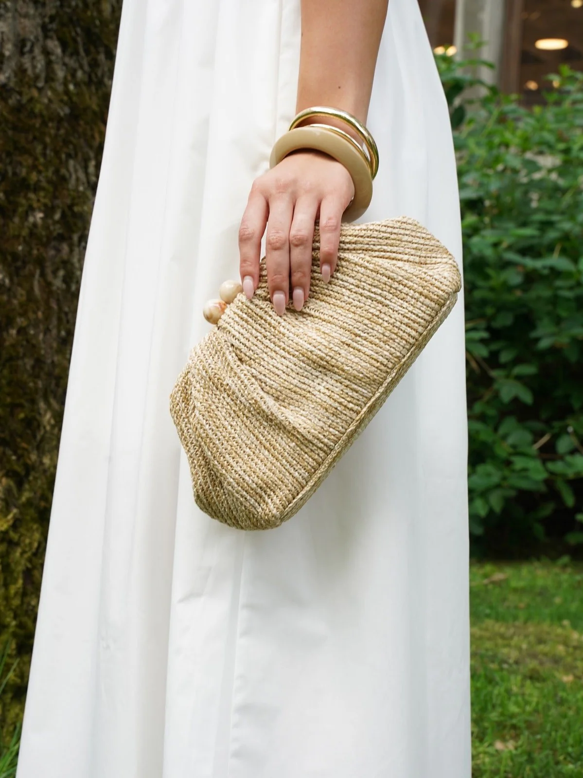 Saint tropez clutch - beige - Image 3