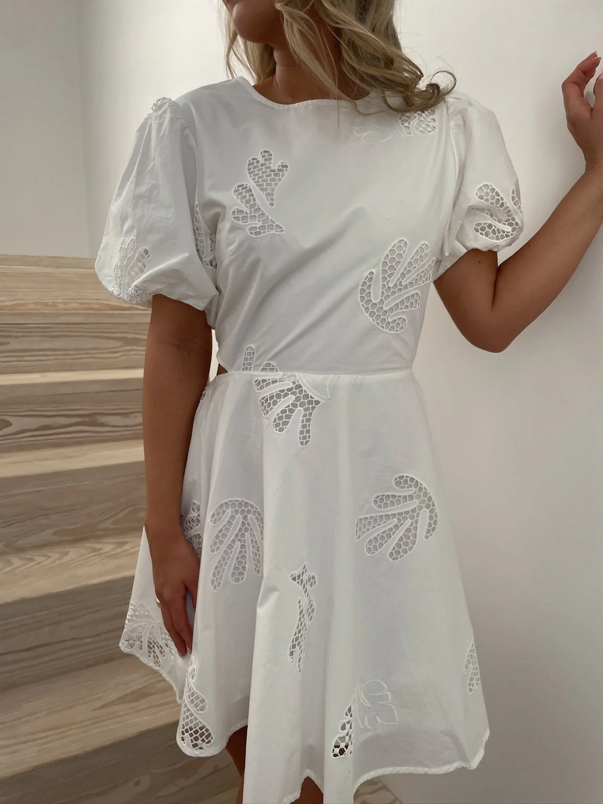 Celest kjole - blanc casse - Image 3