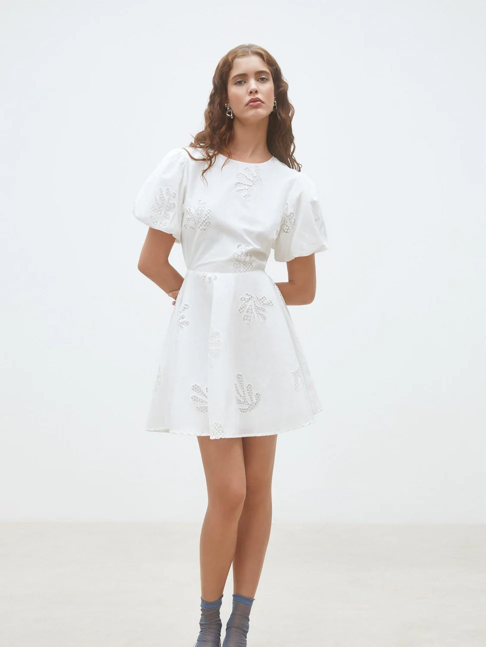 Celest kjole - blanc casse - Image 4