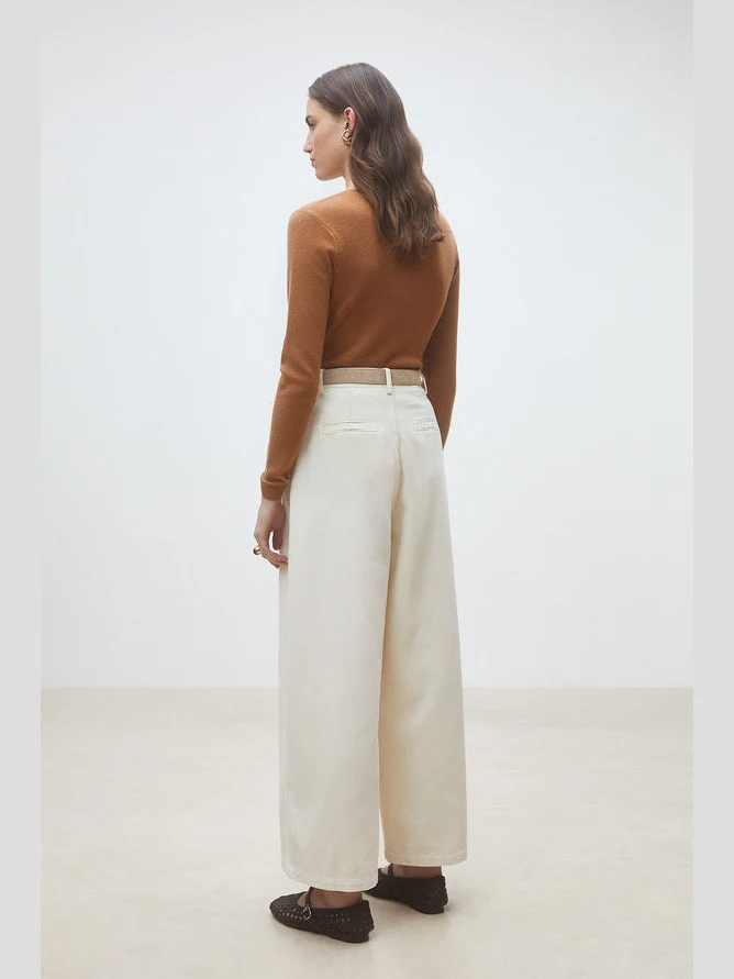 Gilet gamira cardigan - camel - Image 5
