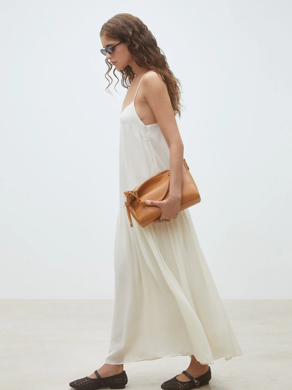 Robe carlota kjole- creme - Image 3