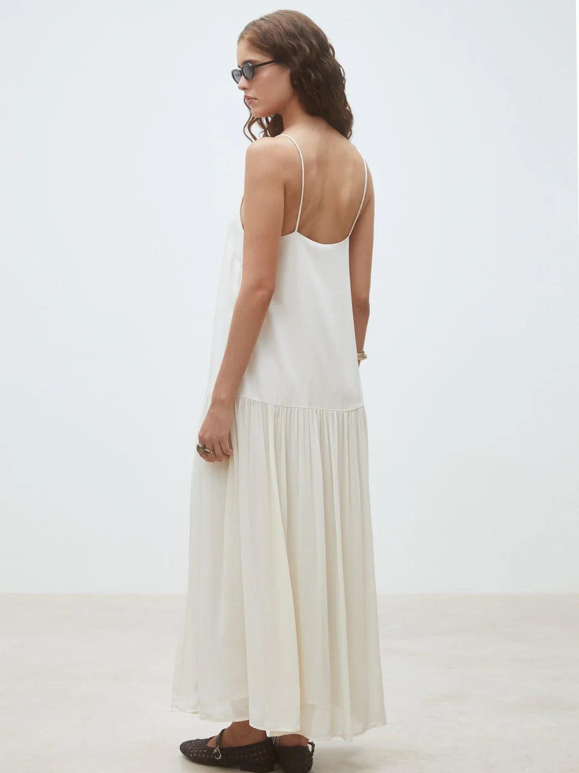 Robe carlota kjole- creme - Image 5