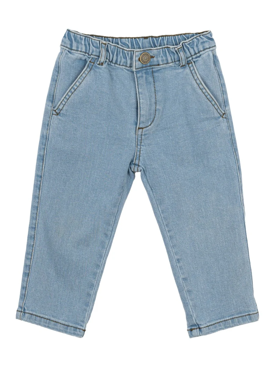 Lake uni denim chinos - light blue denim