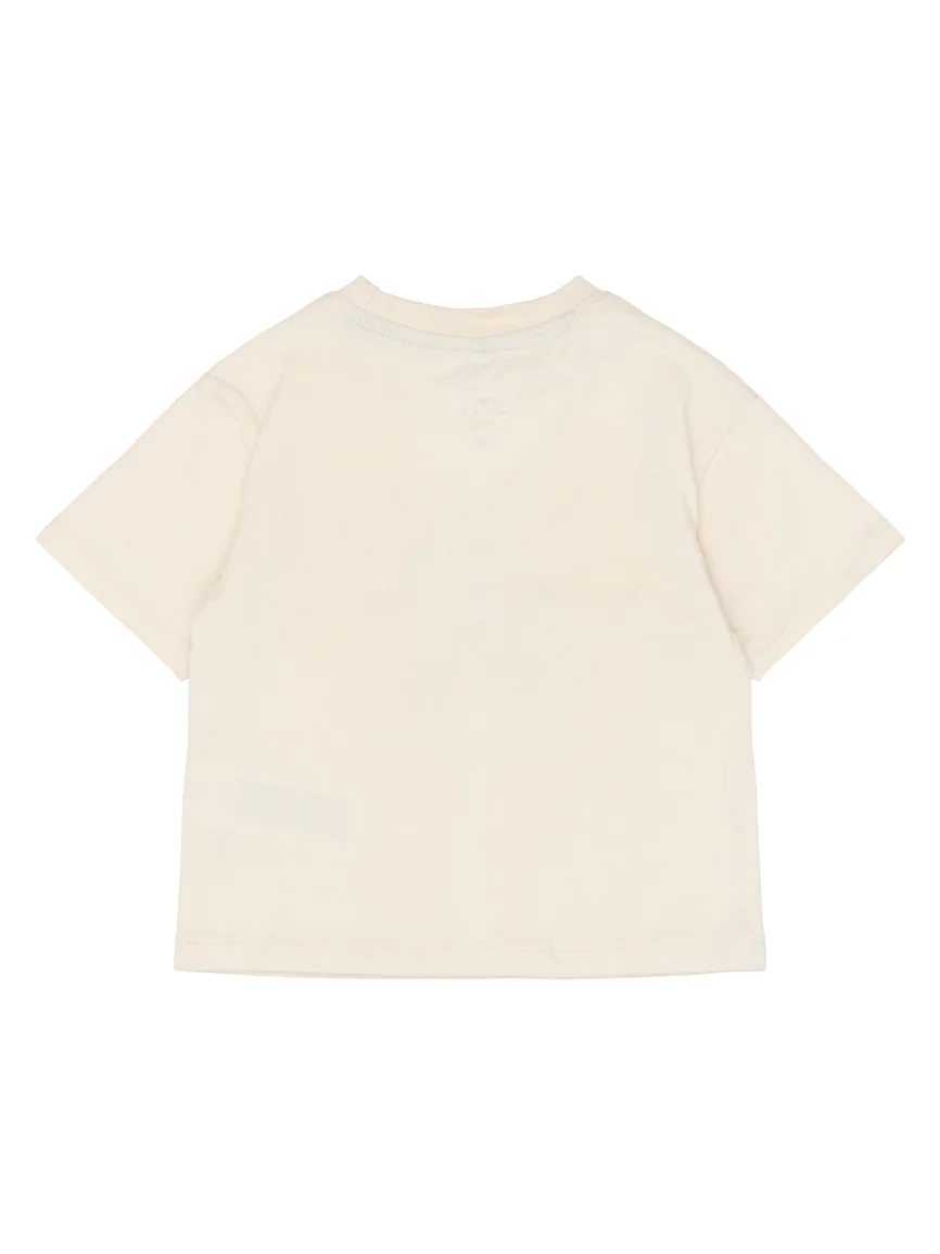 TED OS T-SKJORTE - gardenia - Image 3