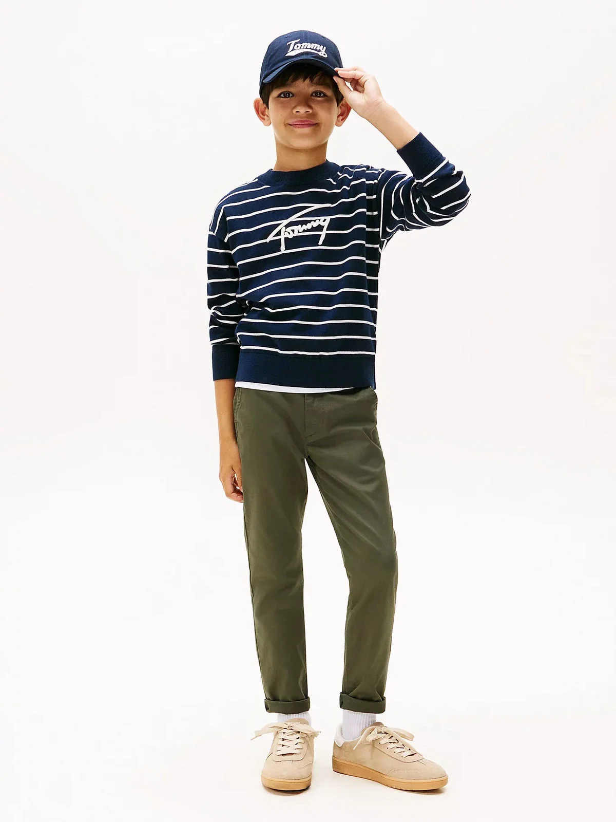 CHINO BUKSE - Pewter Green - Image 2