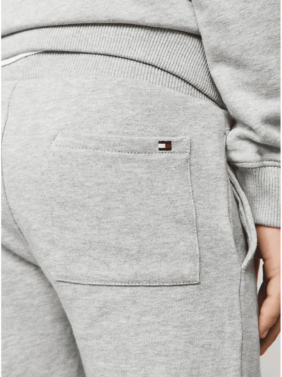 Essential Sweatpants Bukse - Light Grey Heather - Image 5