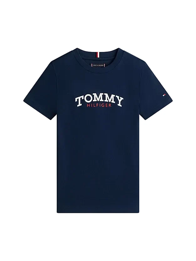 MONOGRAM GRAPHIC T-SKJORTE - Dark Night Navy