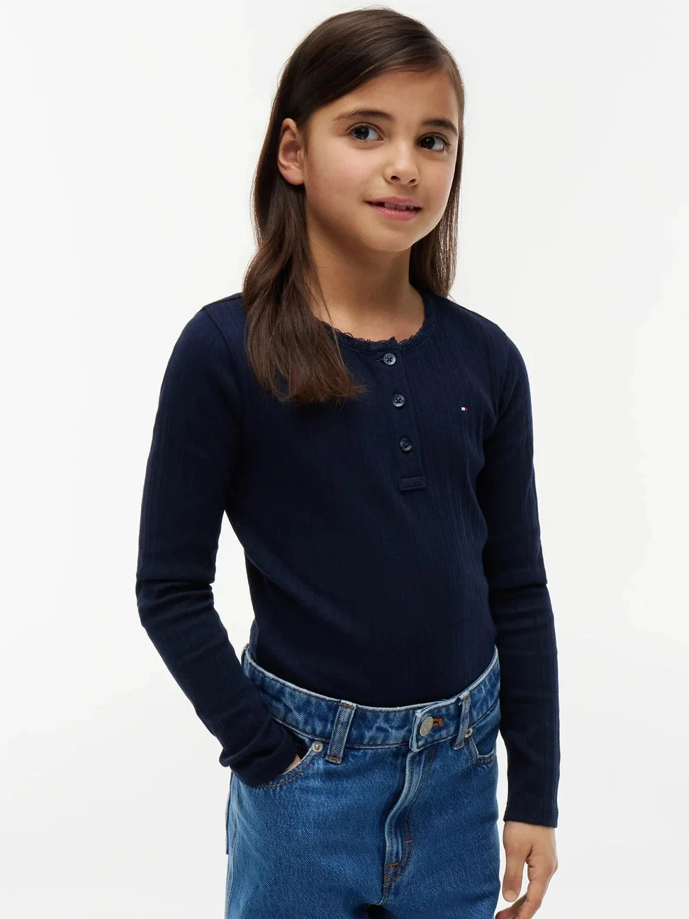 POINTELLE TOPP - Dark Night Navy