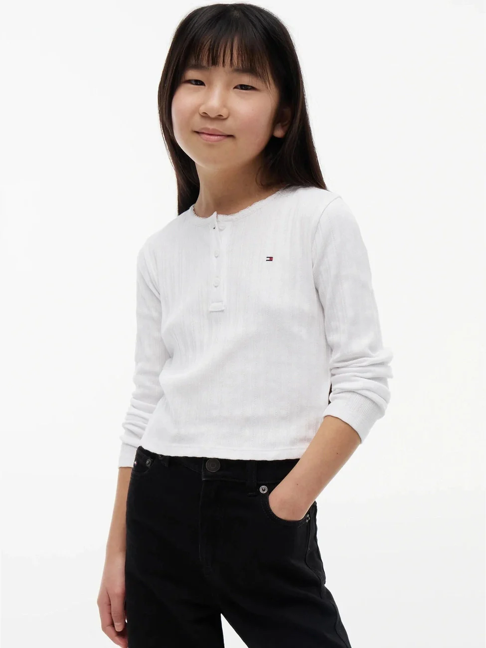 POINTELLE TOPP - White