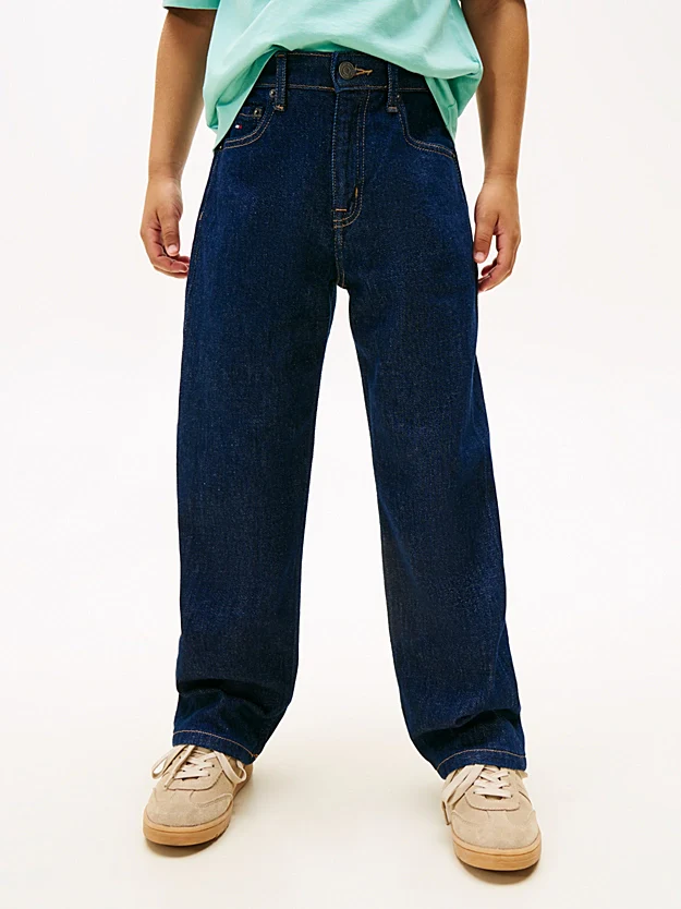RELAXED RINSE JEANS - Rinse - Image 3