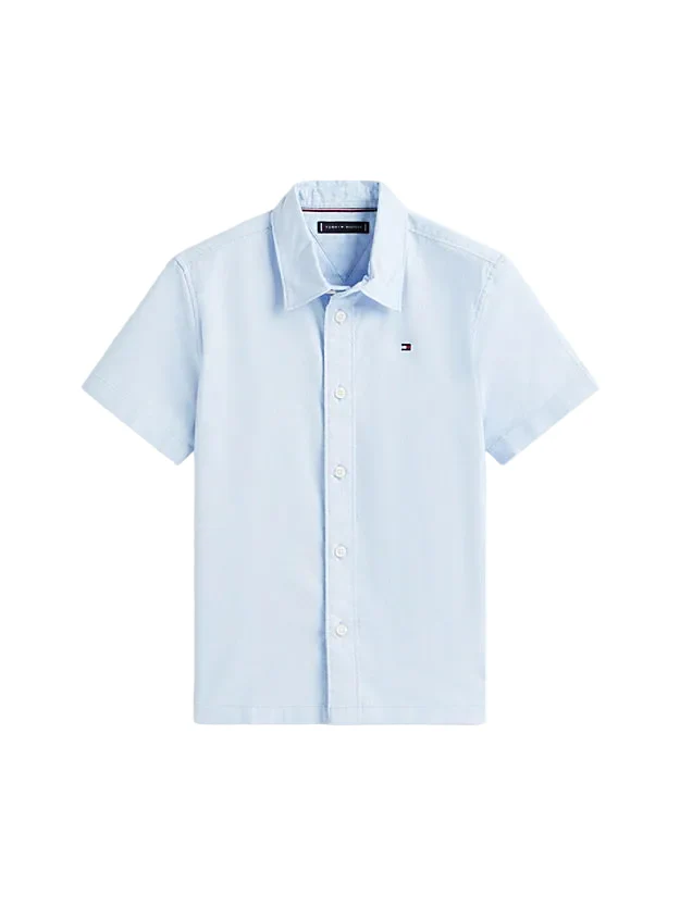 STRETCH OXFORD SKJORTE - Sweet Blue