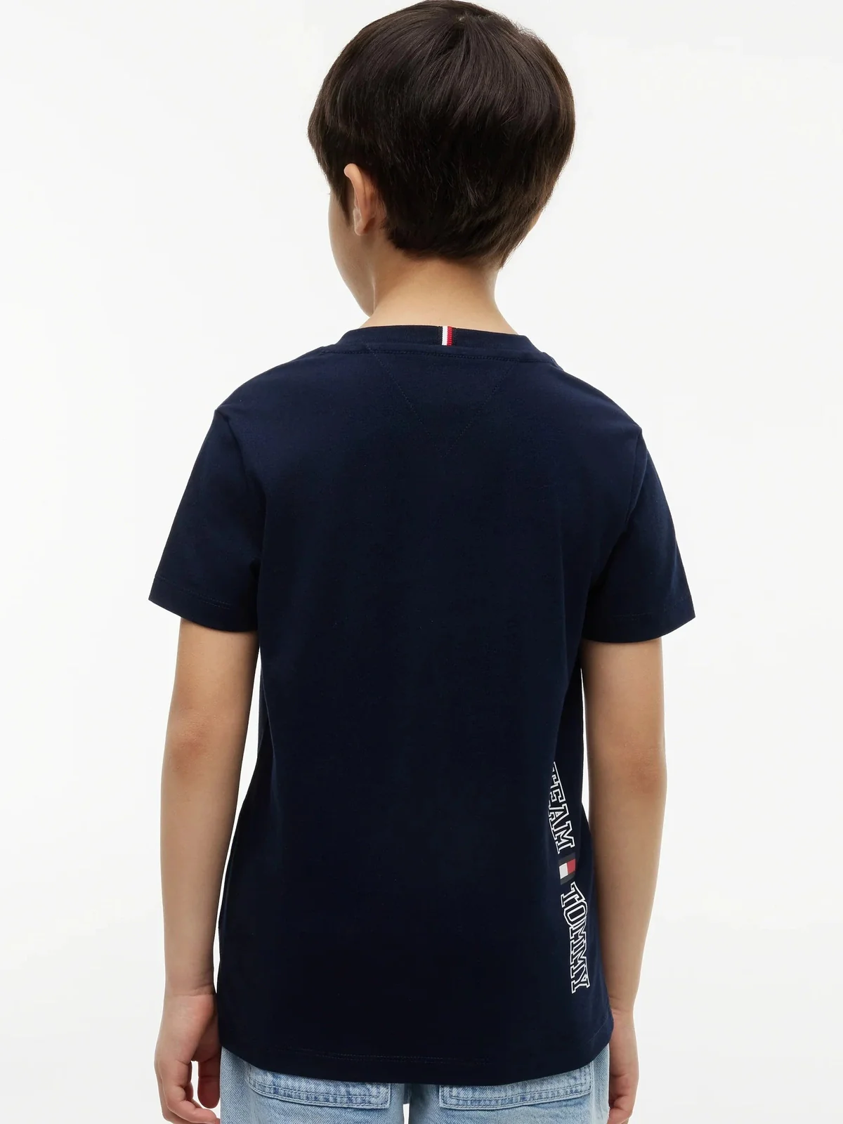 TEAM TOMMY GRAPHIC T-SKJORTE - DARK NIGHT NAVY - Image 2