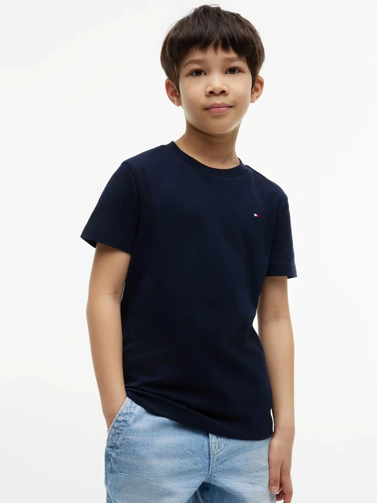 TEAM TOMMY GRAPHIC T-SKJORTE - DARK NIGHT NAVY - Image 4