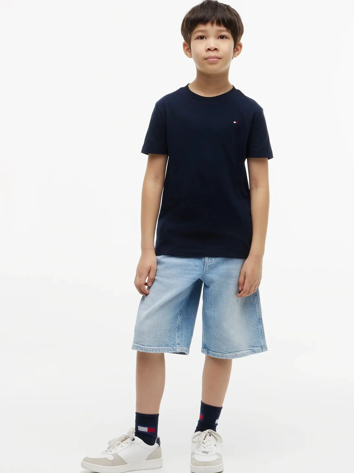 TEAM TOMMY GRAPHIC T-SKJORTE - DARK NIGHT NAVY - Image 5