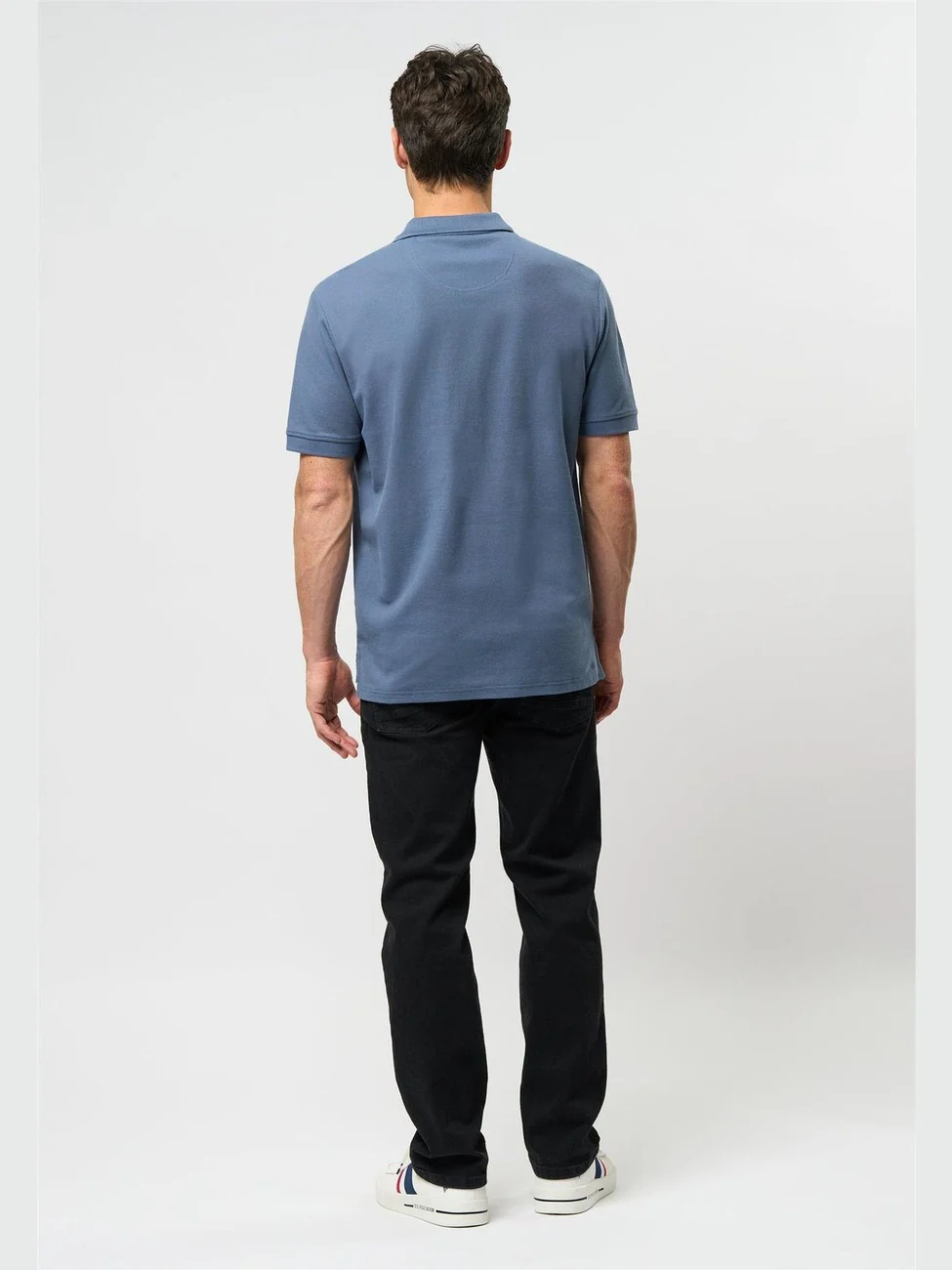 Polo alfred t-skjorte - china blue - Image 3