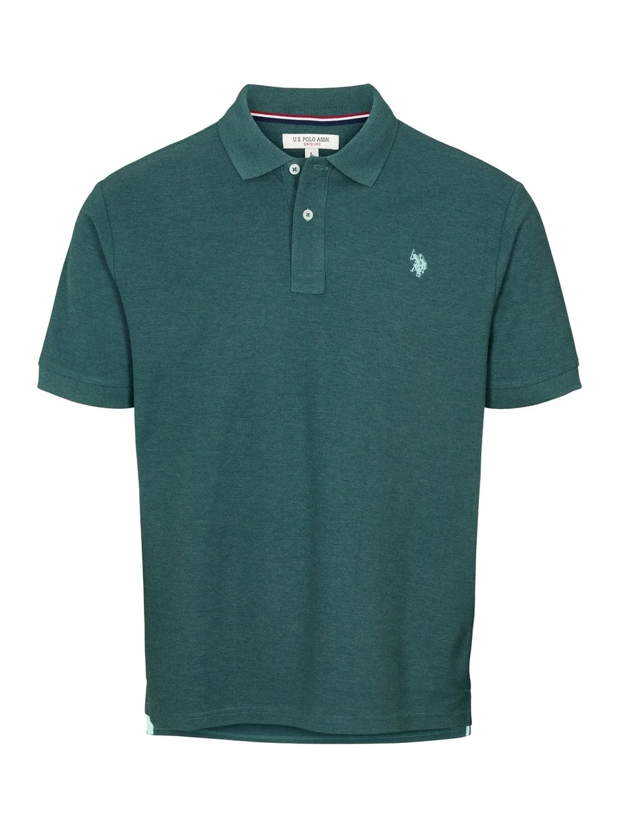 Polo alfred t-skjorte - mediterranea melang