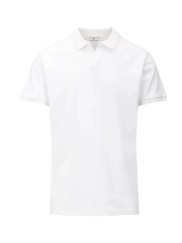 Dani pique t-skjorte - white