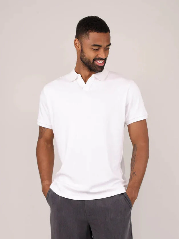 Dani pique t-skjorte - white - Image 3