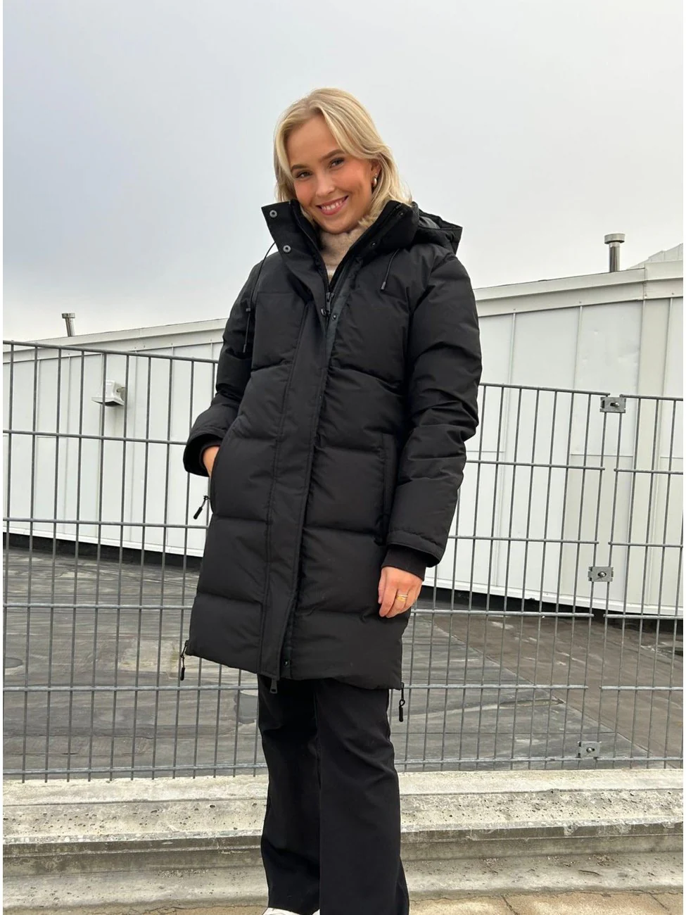 Ida down parka - black - Image 3