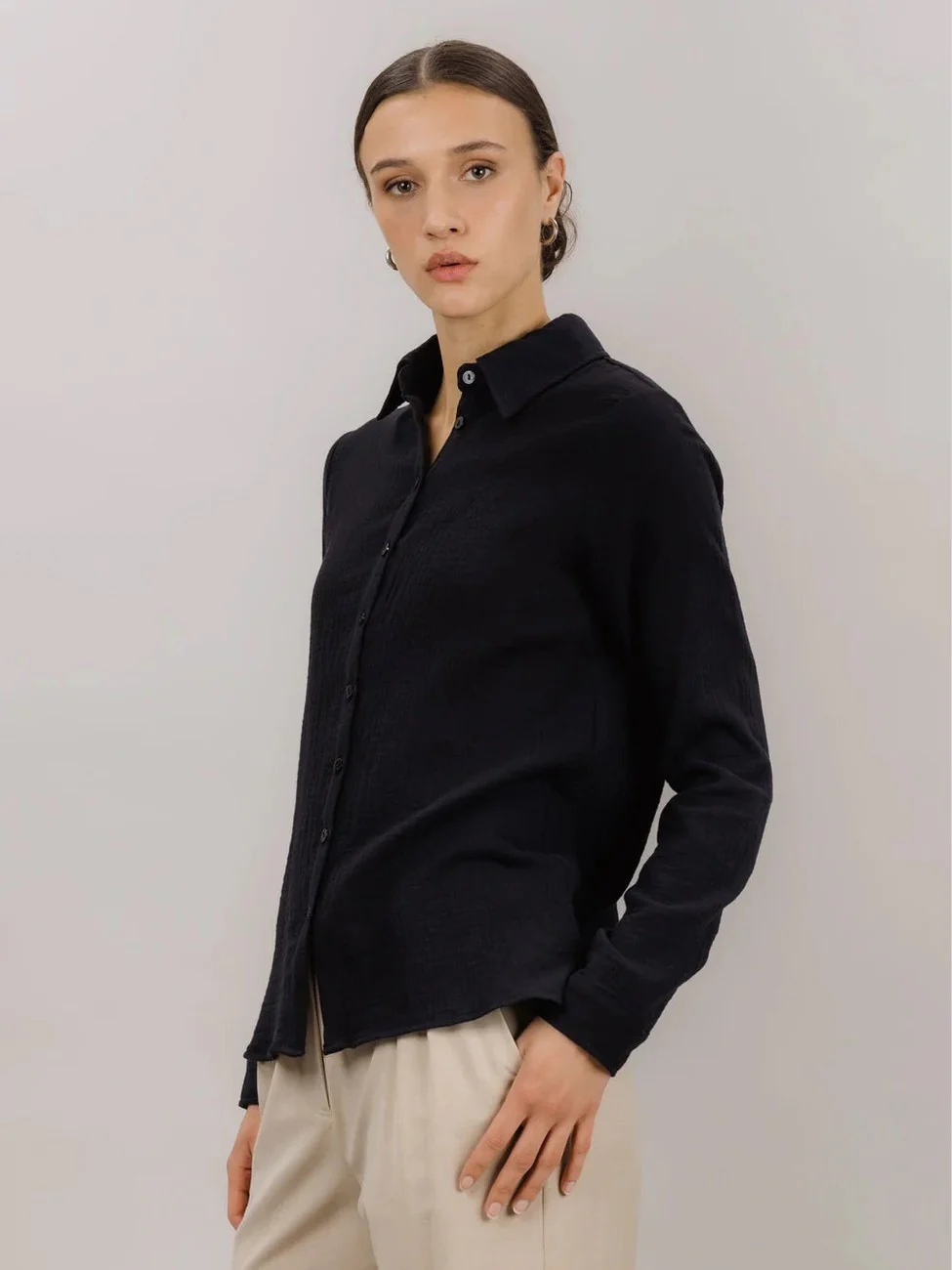 Lorentine skjorte - black - Image 2