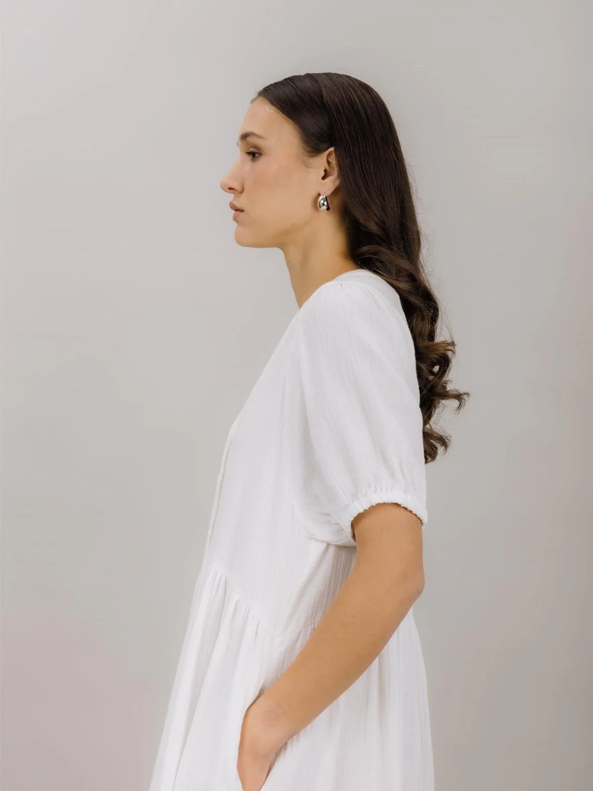 Nissi kjole - white - Image 3