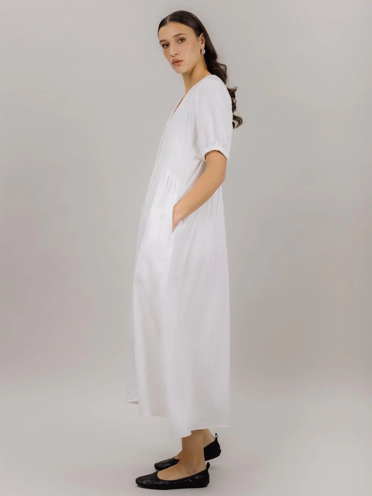 Nissi kjole - white - Image 4