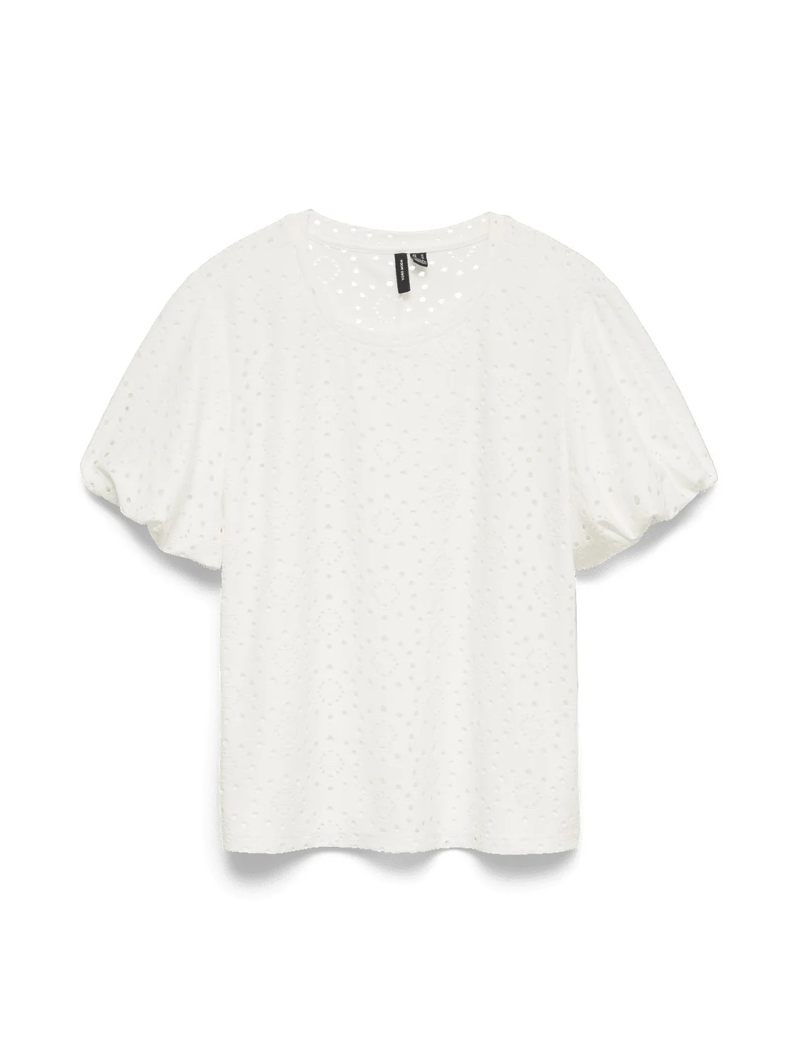TASSA LIV BALLOON SLEEVE T-SKJORTE - Snow White