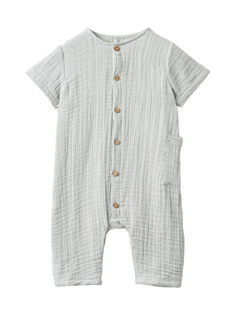 ALEX ROMPER - light blue