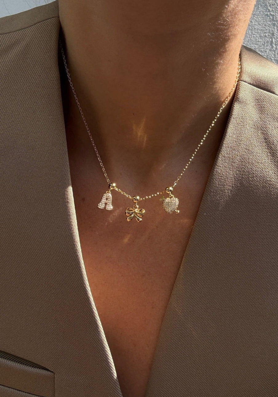 Charm smykke - gold - Image 2