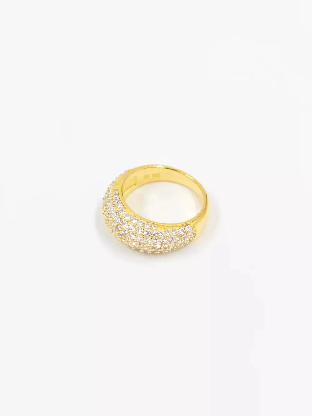 Diamond dome ring - gull