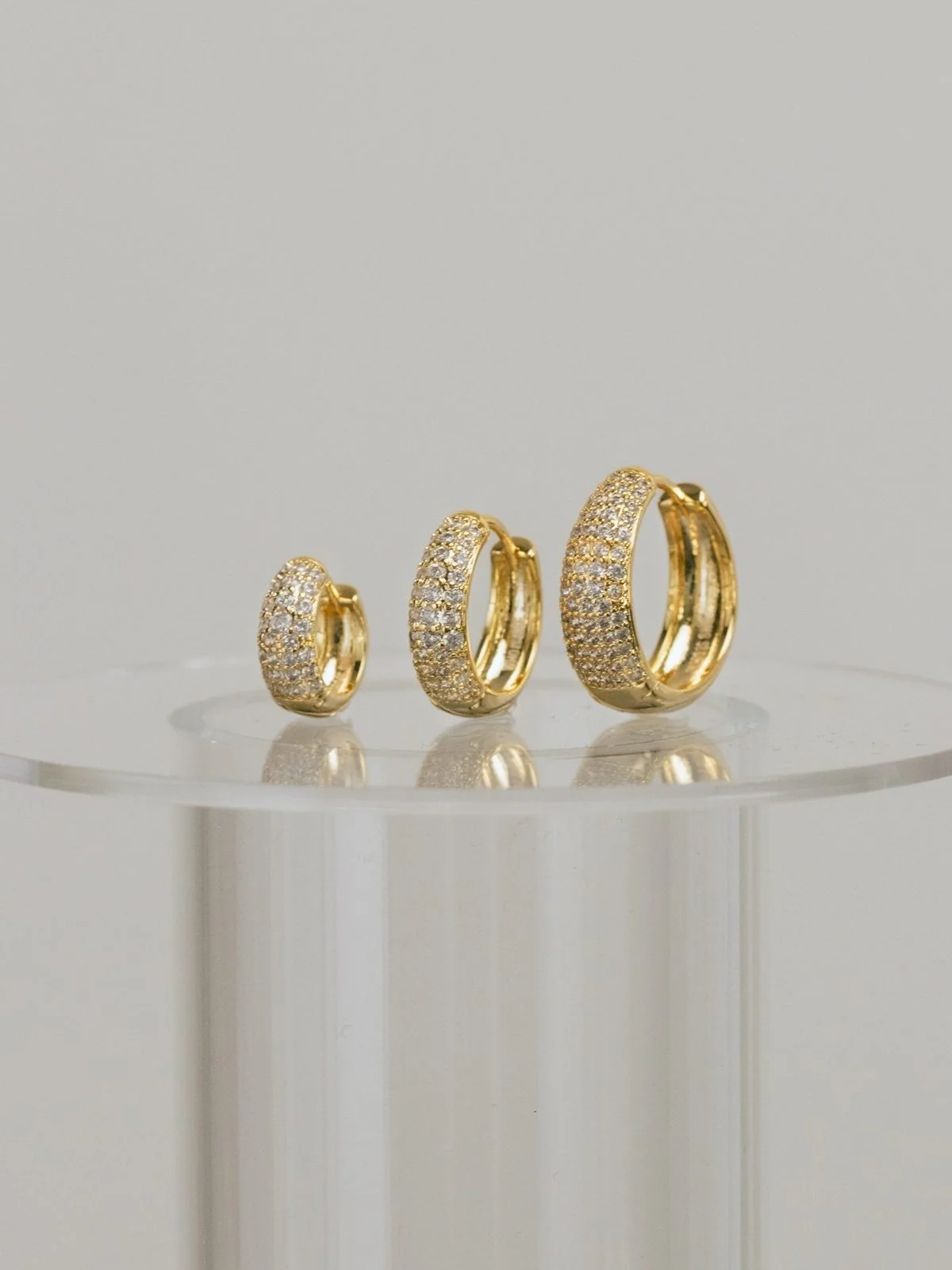 Dome hoops (s) - gold - Image 5
