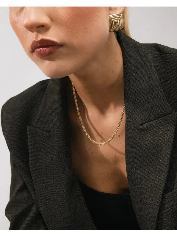 Layer earrings - gold - Image 5