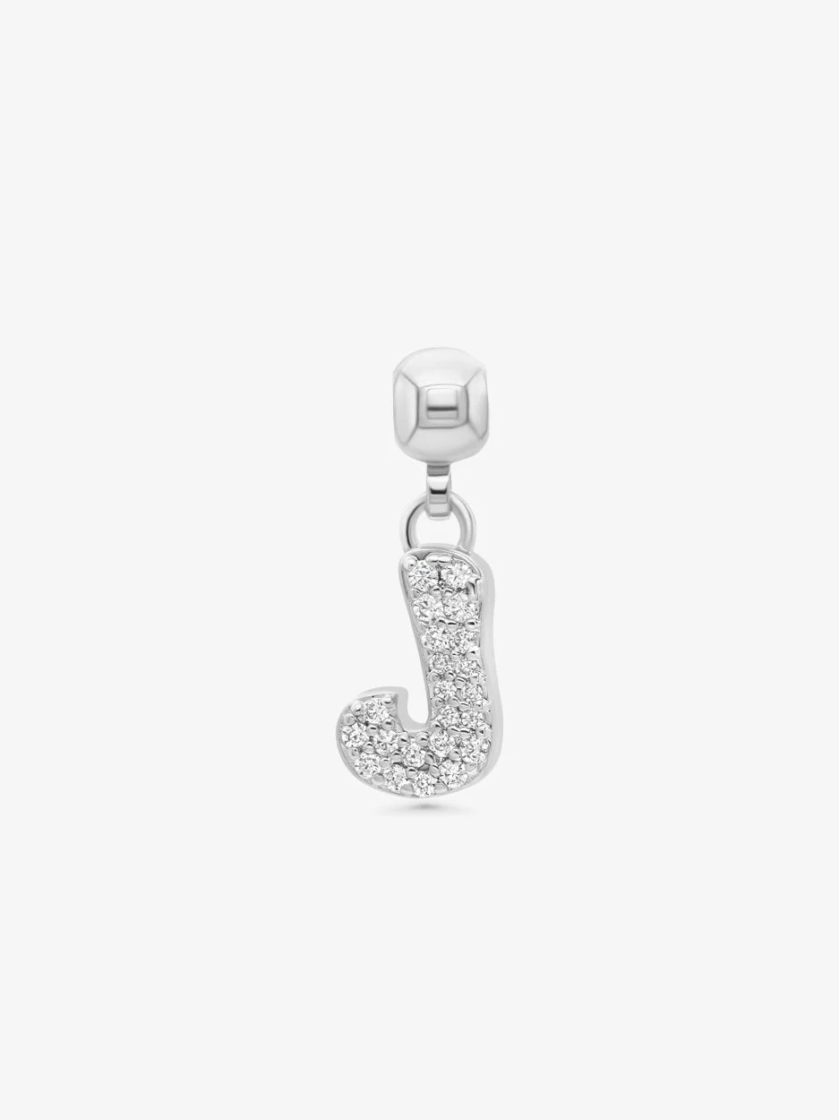 Letter charm - silver - Image 16