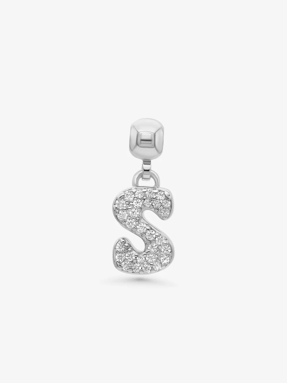 Letter charm - silver - Image 23