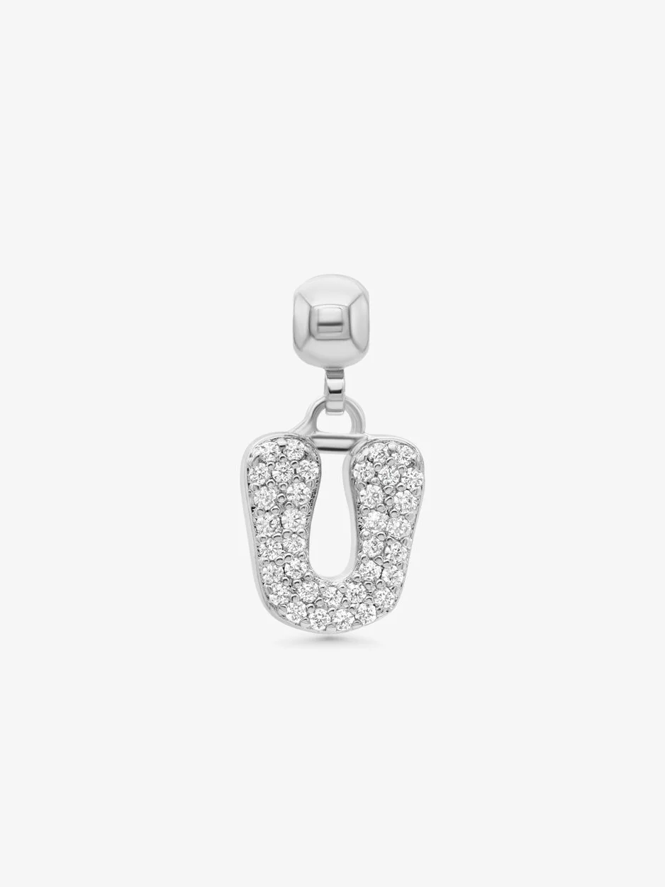 Letter charm - silver - Image 25