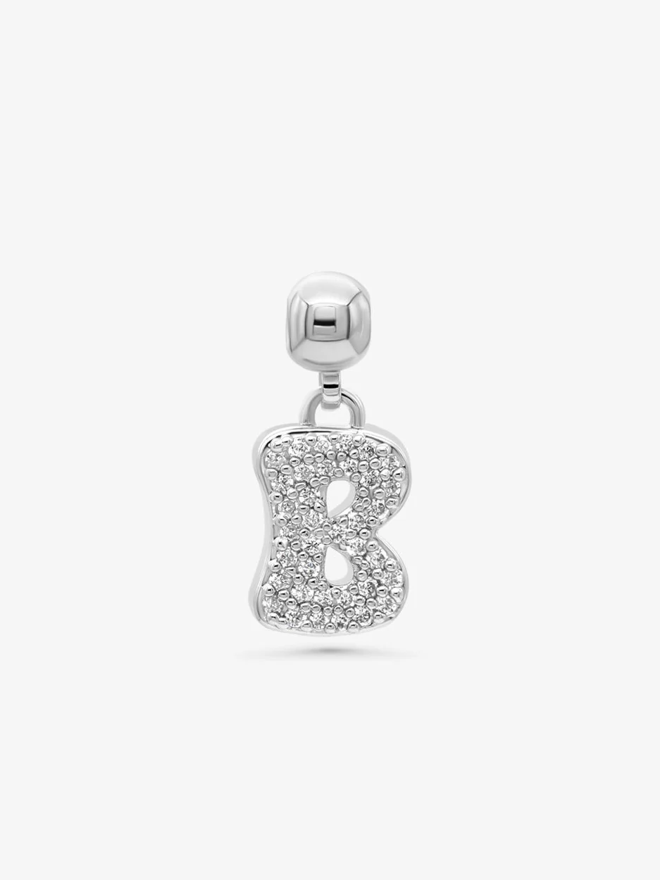 Letter charm - silver - Image 7