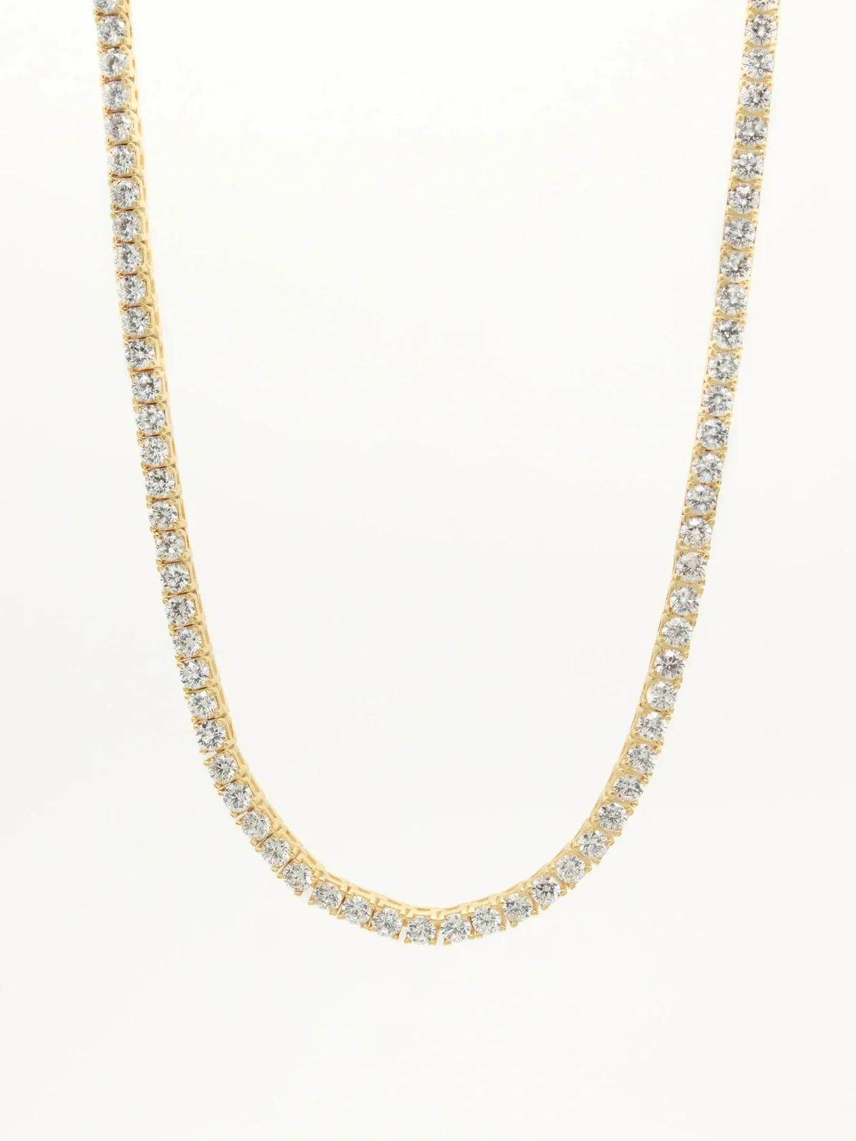 Tennis chain smykke - gold - Image 2