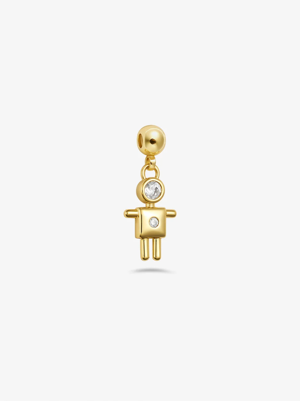 Boy charm - gold - Image 2