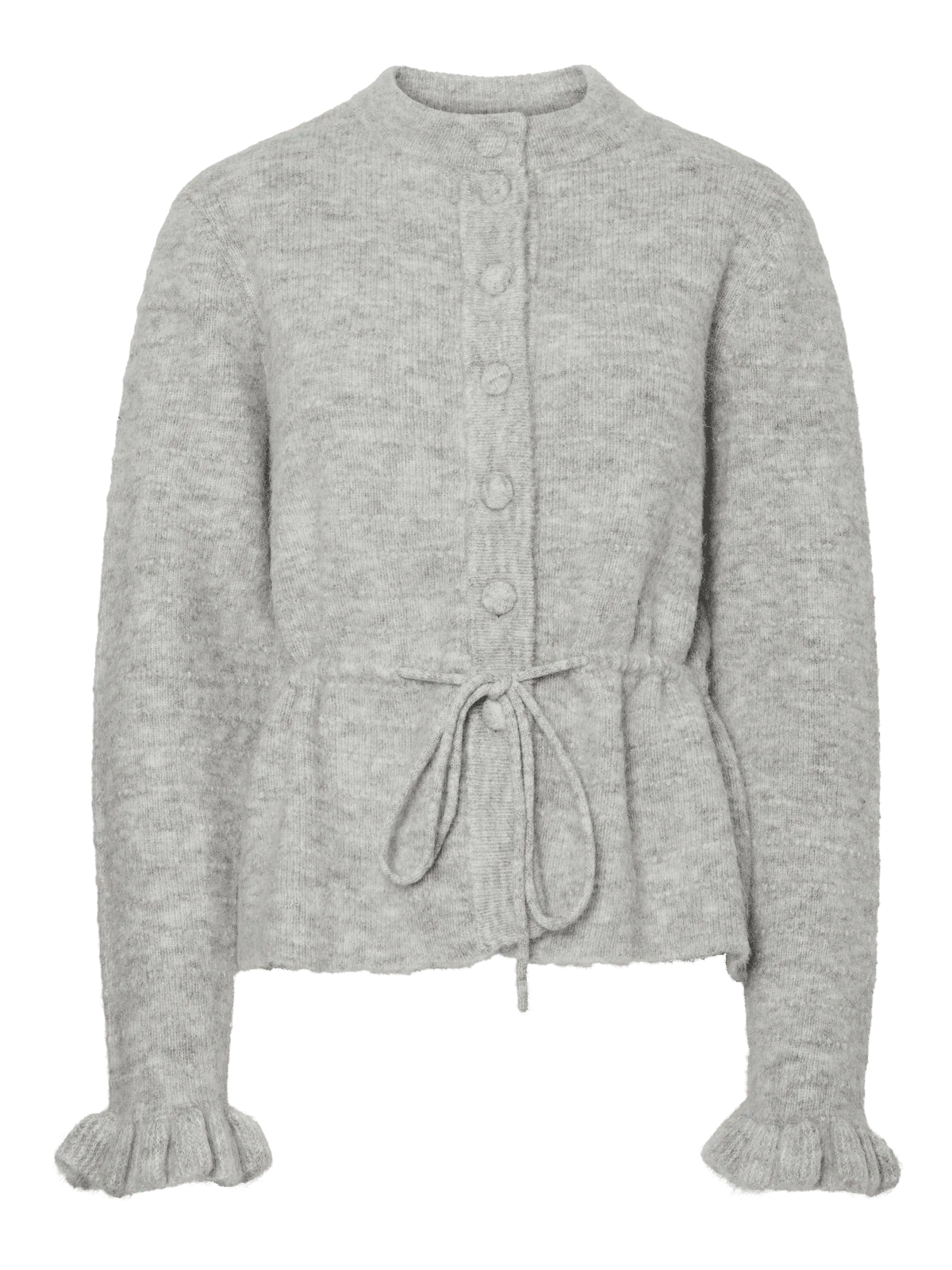 Thellis knit cardigan - light grey melange